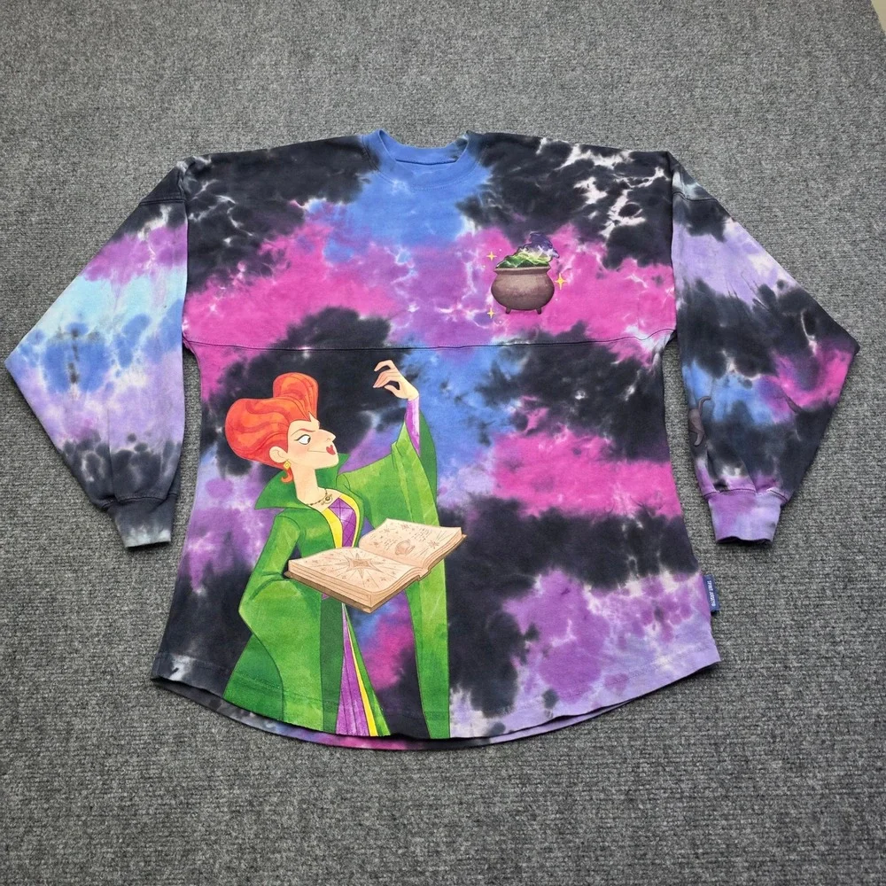 Disney Parks‎ Hocus Pocus Spirit Jersey Tonight We Fly Tie Dye Sanderson Sisters